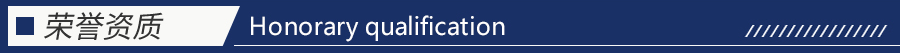 榮譽資質 榮譽資質
